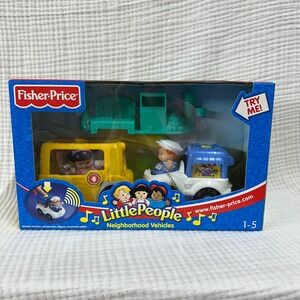 NEW Fisher-Price Little People Neighborhood Vehicles play set number B976 2003